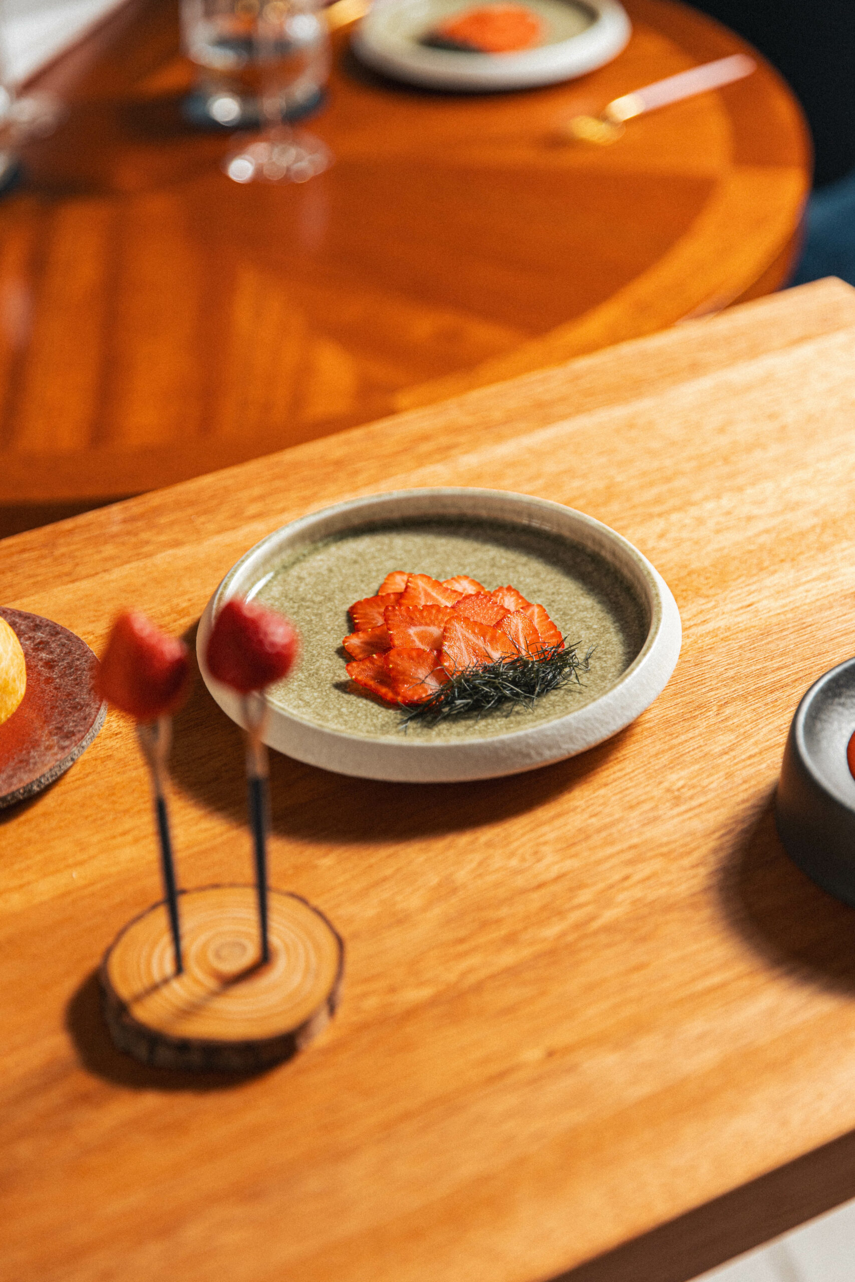 Fraise_olive_estragon_quentin_lailler_bec_paradou_Alpilles